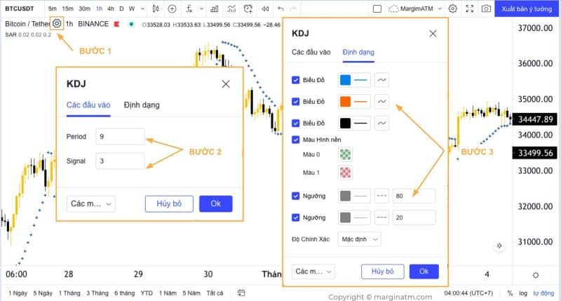 Hướng dẫn cài đặt KDJ