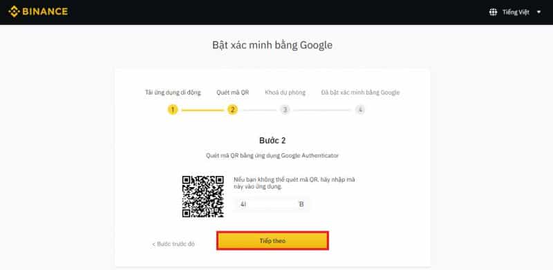 Bật xác minh bằng Google