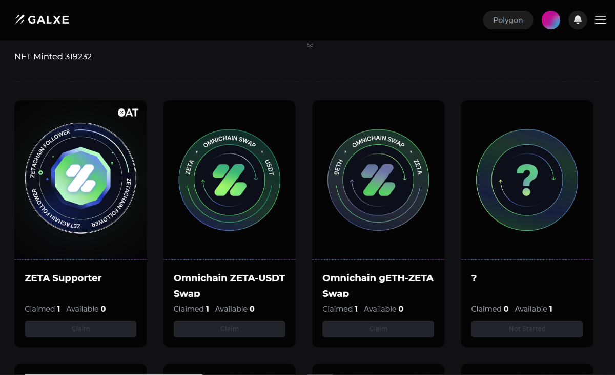 zetachain galxe 1