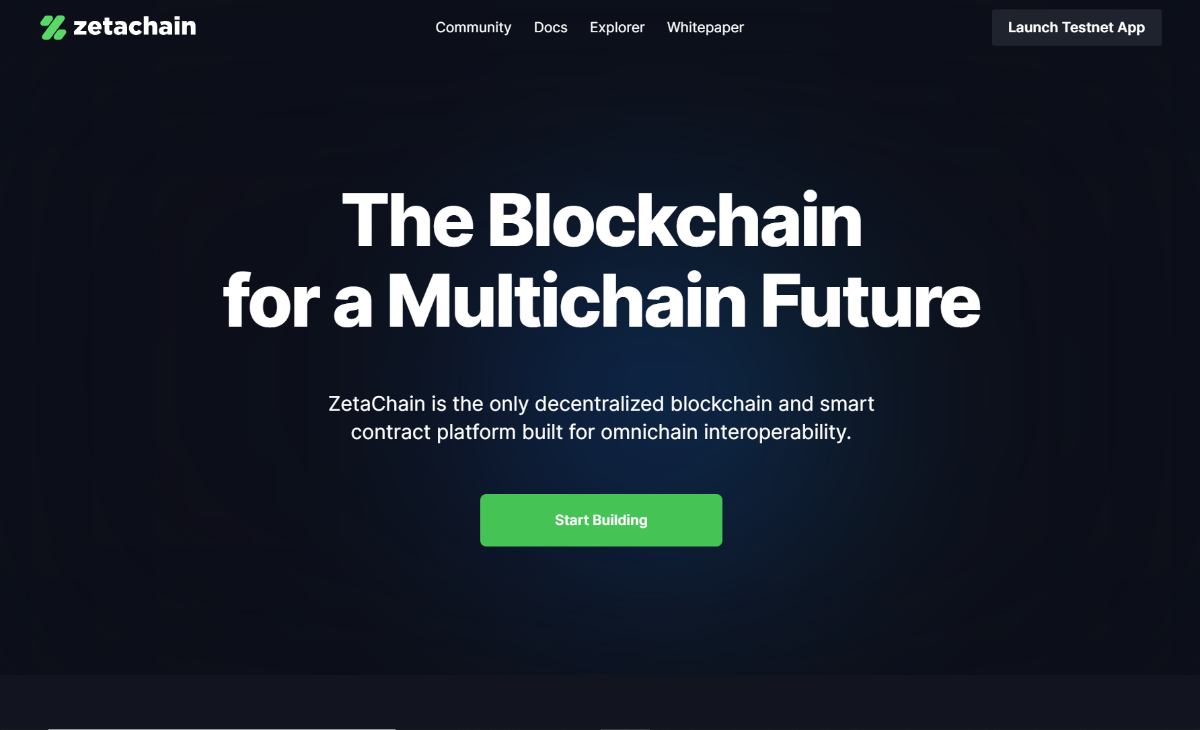 zetachain main website