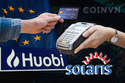 Huobi hop tac voi Solaris phat hanh Debit card tien ky thuat so o EU - anh 1