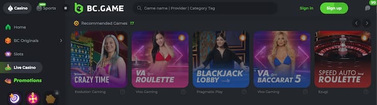 Discover the Exciting World of BC Game Top 1